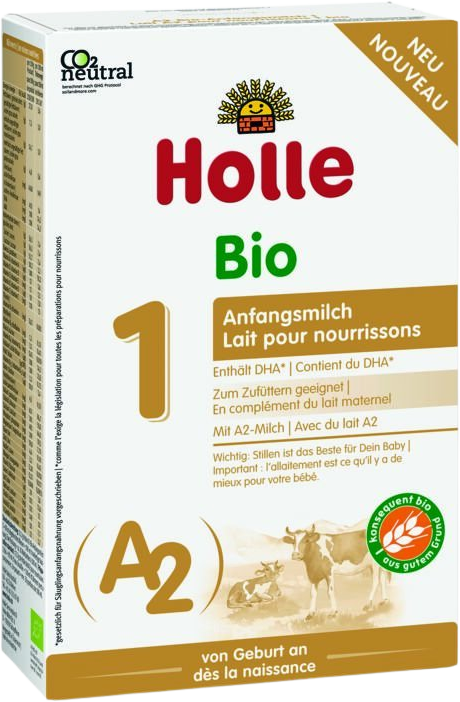 Holle Bio – A2 počáteční mléko 1 od první lahvičky 400 g