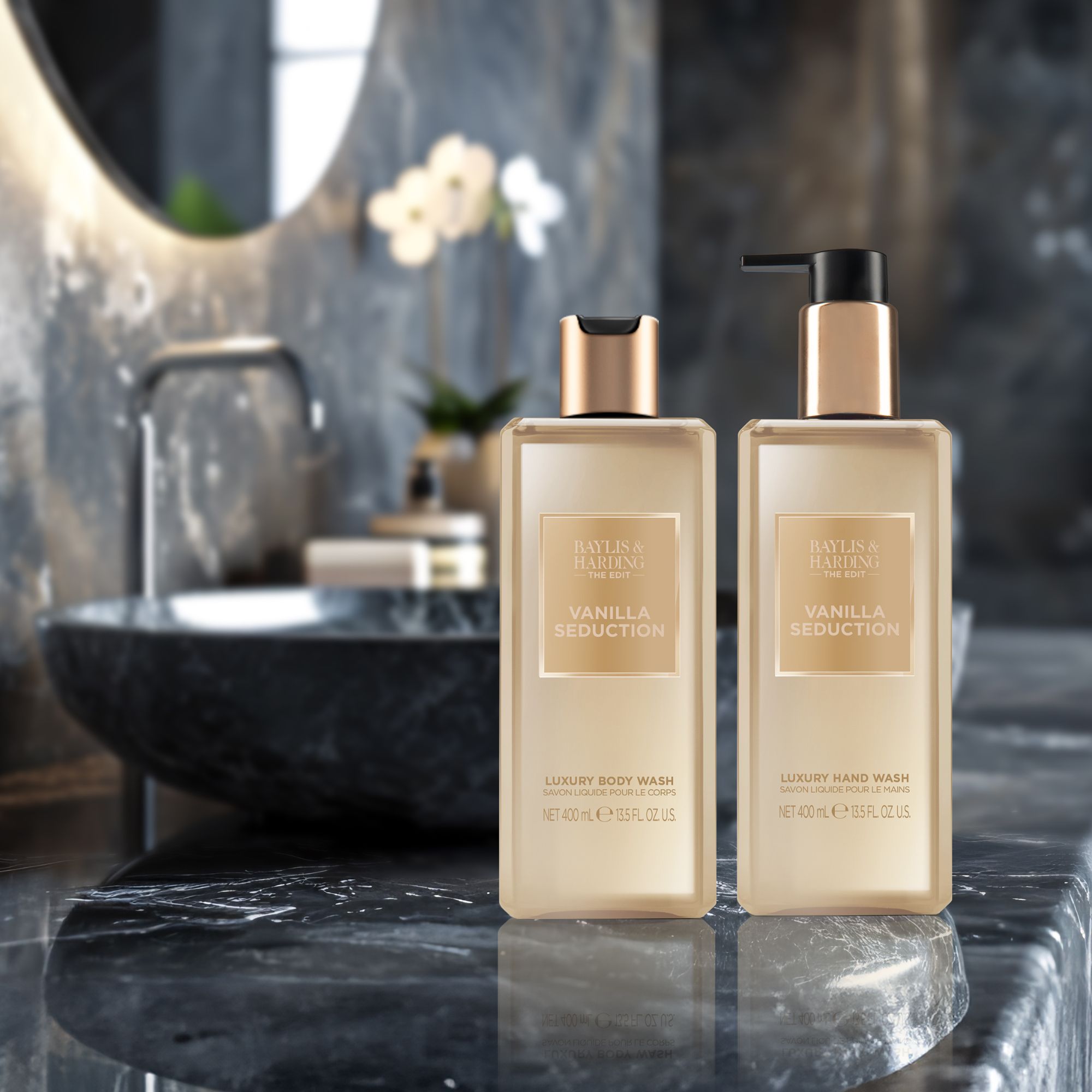 Baylis & Harding The Edit Sprchový gel Vanilla Seduction 400 ml