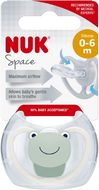 Nuk Dudlík Space Žabka v boxu 0-6m