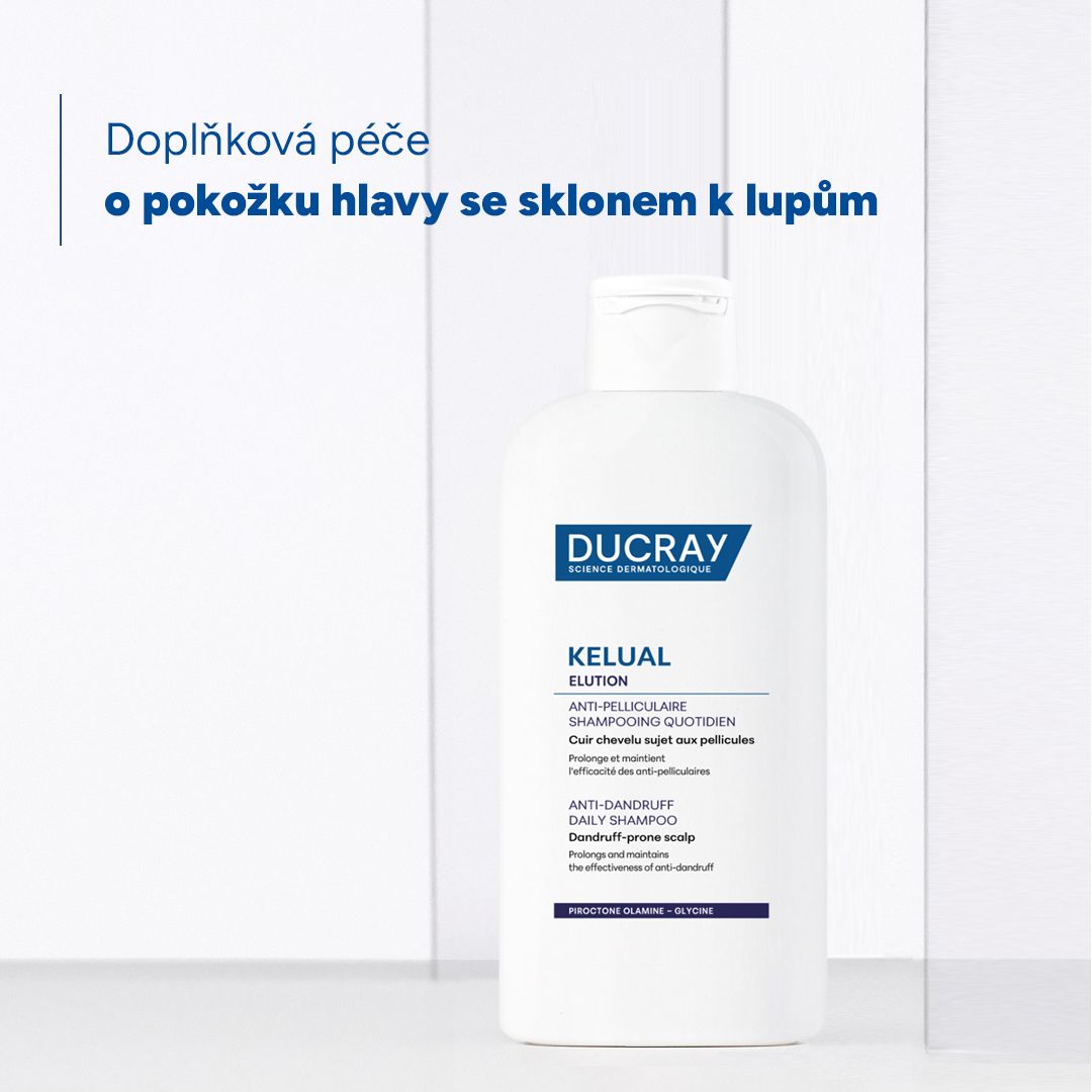 Ducray Elution šampon, rovnováha vlasové pokožky 200 ml
