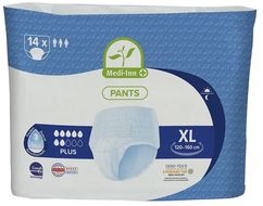 Medi-Inn Inkontinenční kalhotky Plus 7 kapek, velikost XL, 14 ks