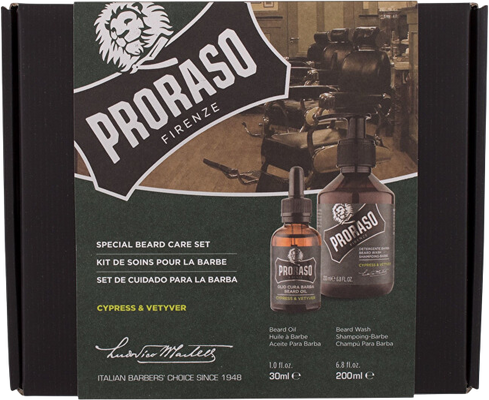 Proraso Dárková sada oleje a mýdla na plnovous