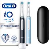 Oral-B iO 3 Dual Pack Black & Blue elektrické zubní kartáčky