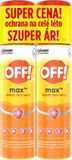 OFF! Repelent proti hmyzu Max 2 x 100 ml