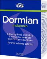 GS Dormian  GS Dormian melatonin 30 kapslí