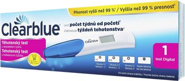 Clearblue Těhotenský test digitální s indikací termínu početí