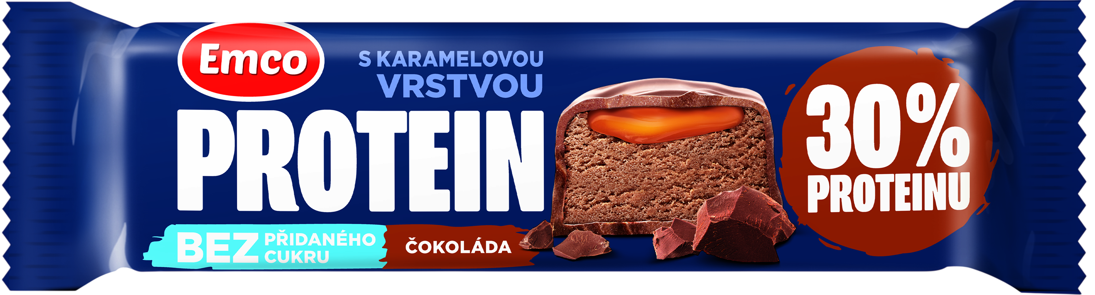 Emco Proteinová tyčinka čoko/karamel 45 g
