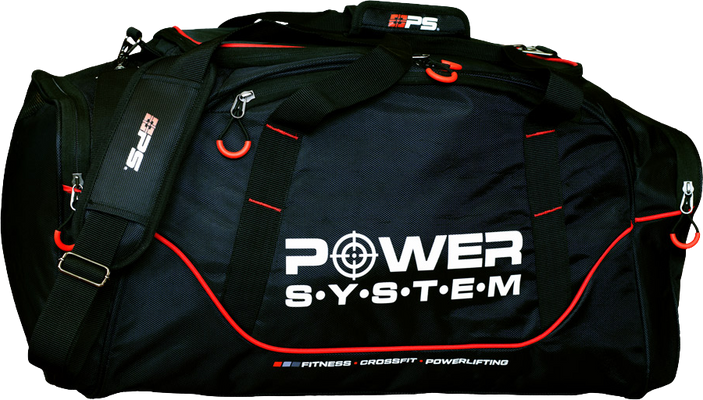 Power System Gym Bag Magna černá-červená