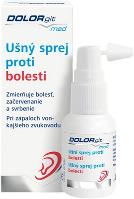 Dolorgit med Ušní sprej proti bolesti 20 ml