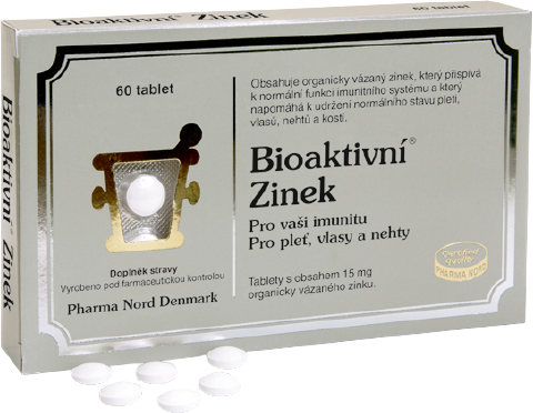 Bioaktivní Zinek 60 tablet