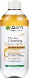 Garnier dvoufázová micelární voda s olejem pro odstranění voděodolného make-upu 400 ml