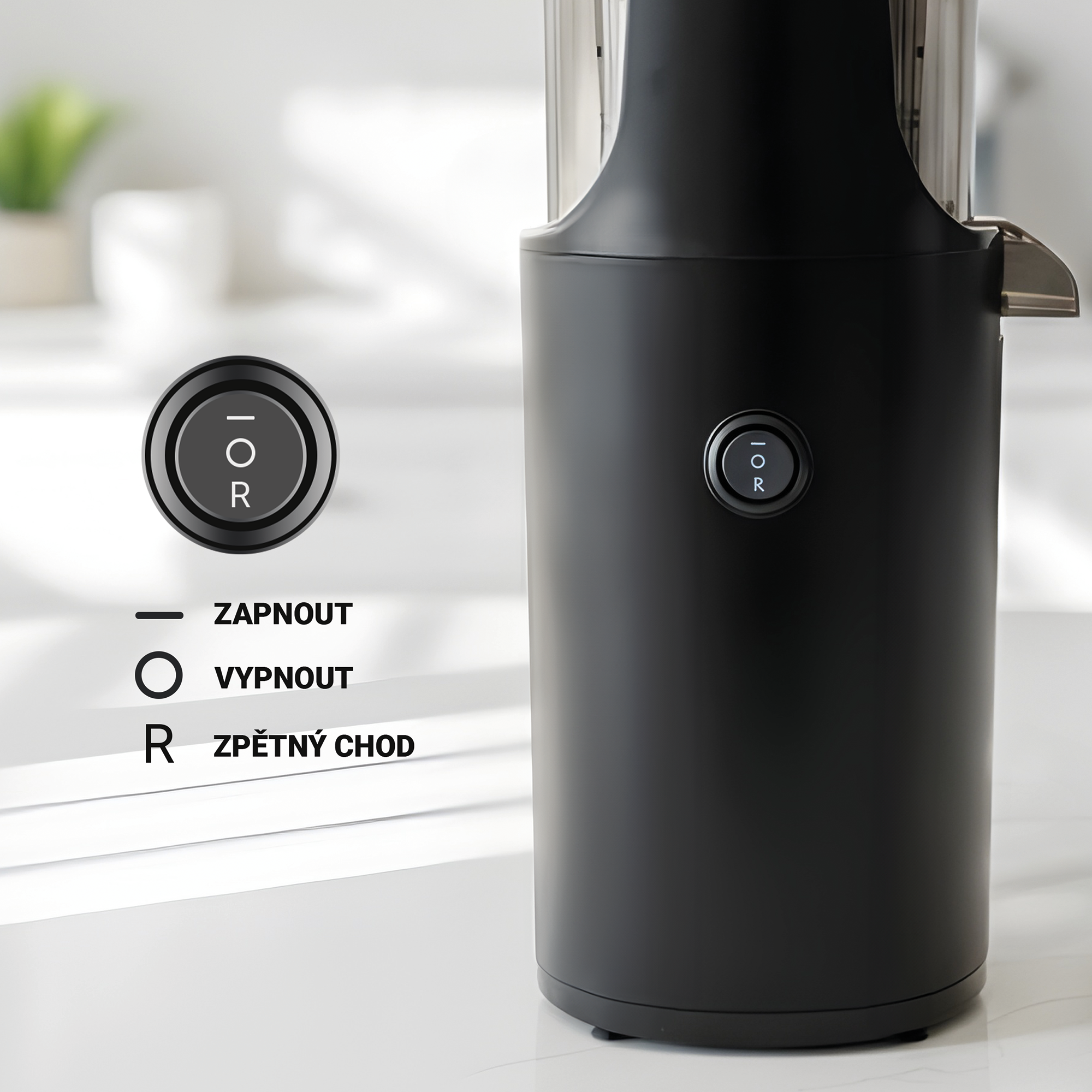 Tesla SlowJuicer SJ500 XL - nízkootáčkový šnekový odšťavňovač