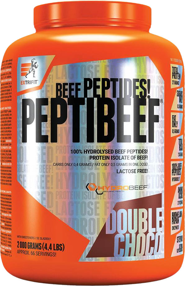 Extrifit Peptibeef dvojitá čokoláda 2000 g