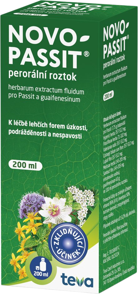 Novo-Passit Perorální roztok 200 ml