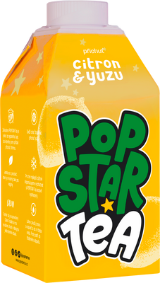 POPSTAR Tea Citron & Yuzu 0.5 l
