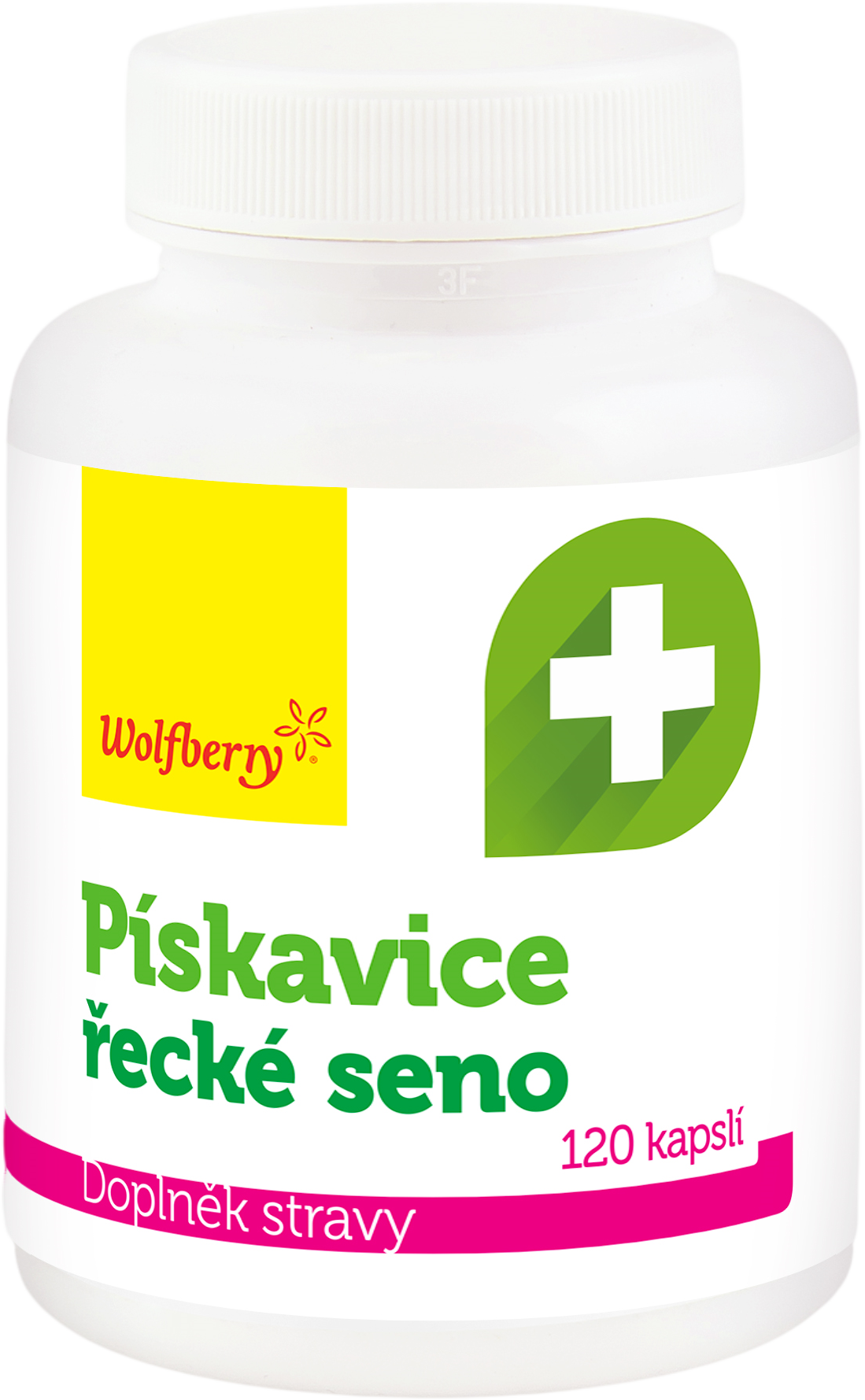 Wolfberry Pískavice (řecké seno) 120 kapslí
