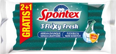 Spontex Fresh houbička 2+1 ZDARMA