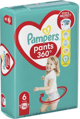 Pampers Active Baby Pants Kalhotkové plenky vel. 6, 14-19 kg, 44 ks