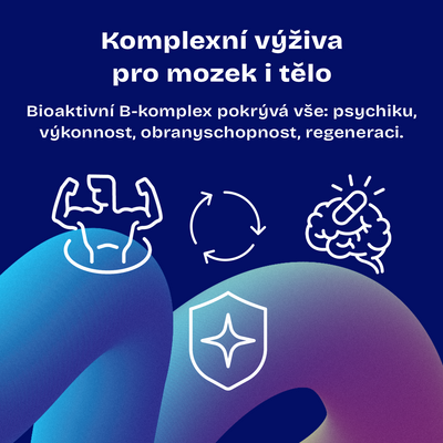 Daily Bioactive 8-in-1 B Complex 90 kapslí