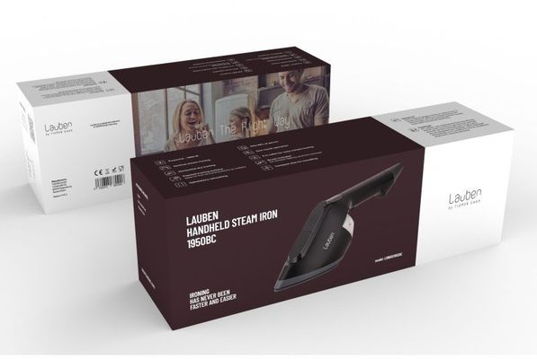Lauben Napařovač oděvů Handheld Steam Iron 1950BC