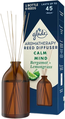 Glade Aromatherapy osvěžovač vzduchu vonné tyčinky Calm Mind 80 ml