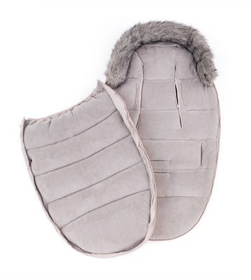 Petite&Mars Set zimní fusak Comfy 4v1 + rukavice na kočárek Fjora Rose Petal