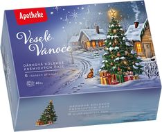 Apotheke dárková kolekce Veselé Vánoce 48 x 2 g