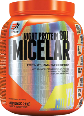 Extrifit Micelar Casein Vanilka 1000 g