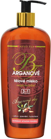 Body Tip Tělové mléko s arganovým olejem 400 ml