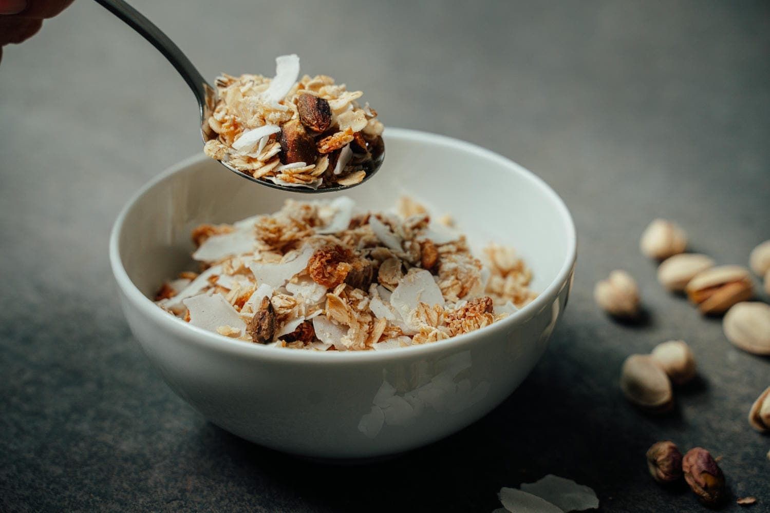 Powerlogy Granola Pistacchio Coconut 350 g