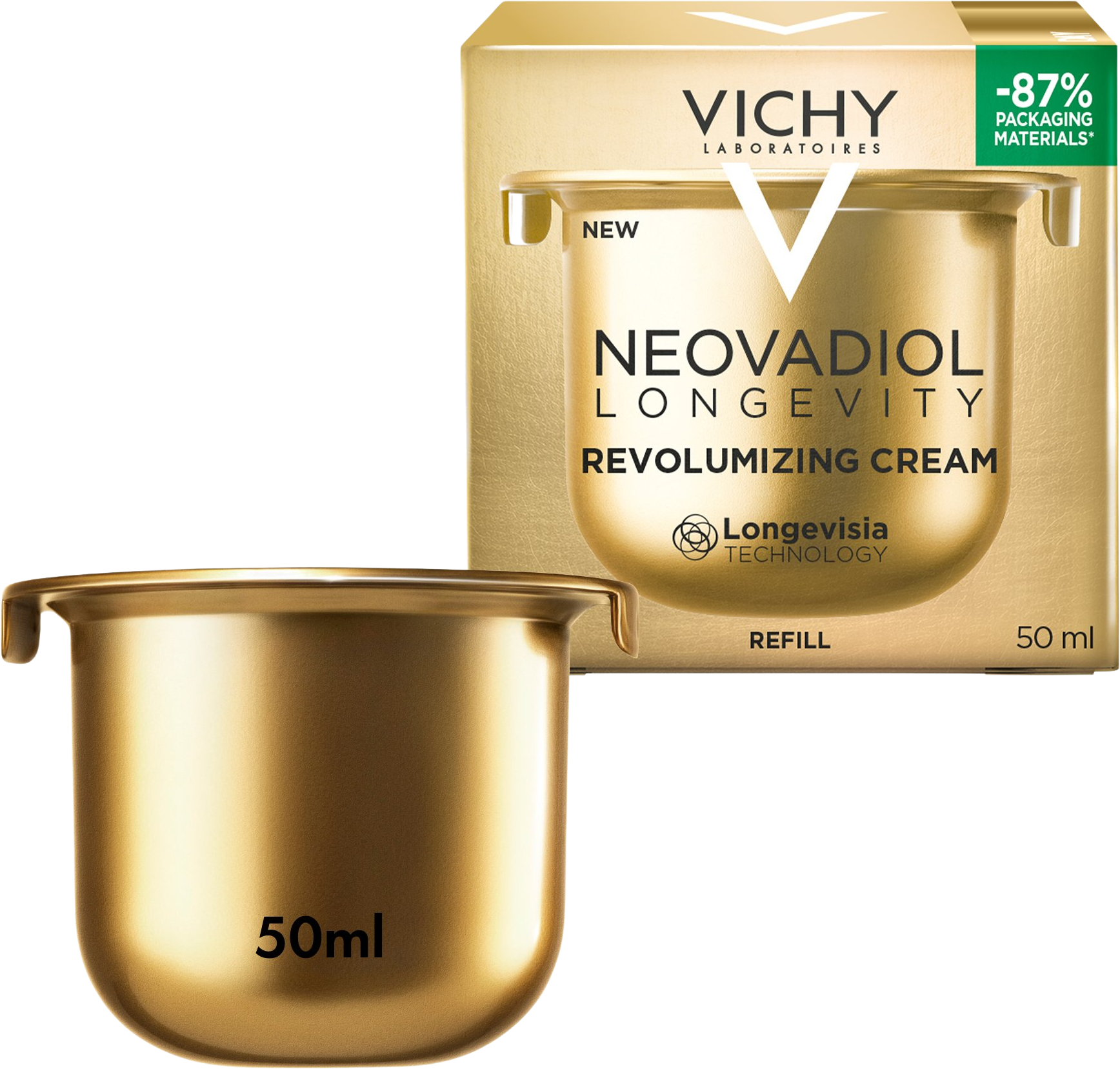 CeraVe Neovadiol Longevity revitalizační krém s obsahem 13% Proxylane-Longevity Technology™ - náplň 50 ml