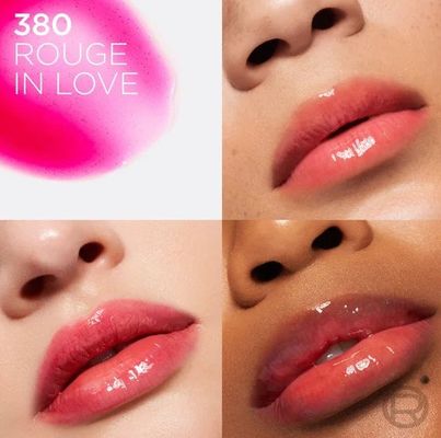 L'Oréal Paris Plump Ambition 380 Rouge in Love lesk na rty 5 ml