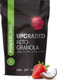 Powerlogy Upgraded Keto Granola Strawberry 350 g