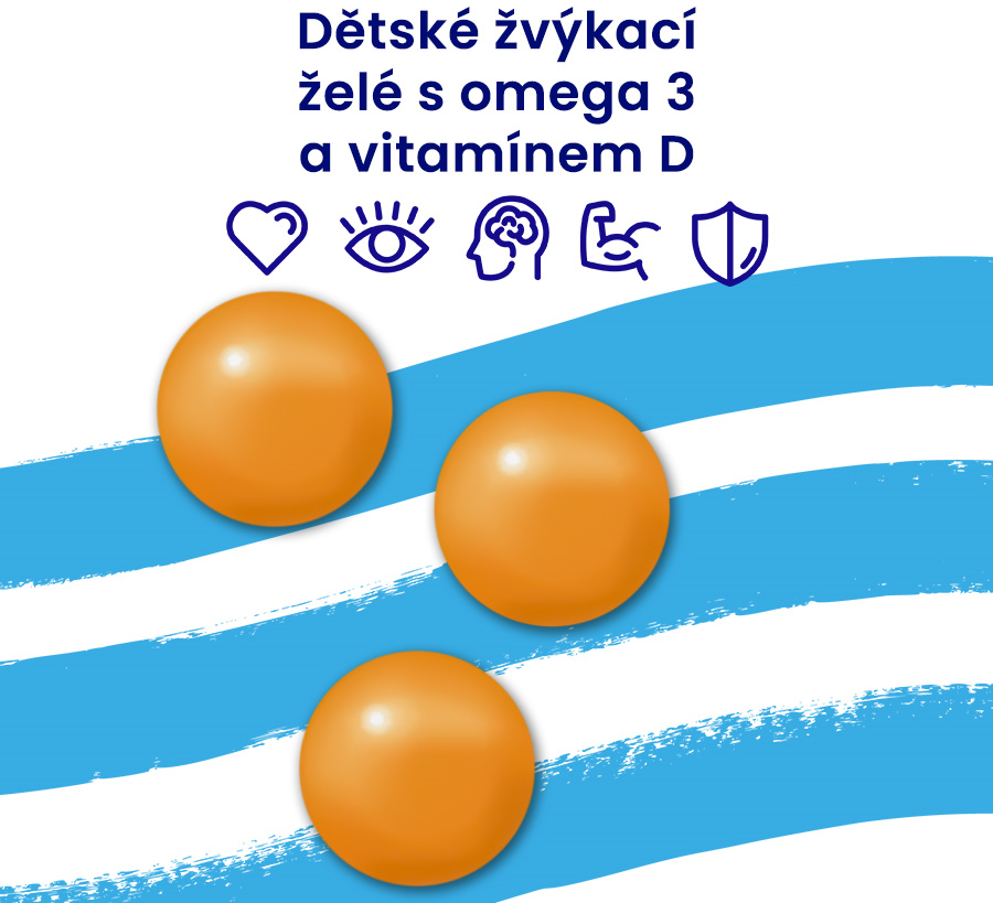 Arctic blue® Kids Omega 3, 30 ks