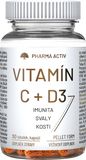 Pharma Activ Vitamín C+ D3 30 tobolek
