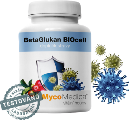 MycoMedica BetaGlukan 80% 90 kapslí