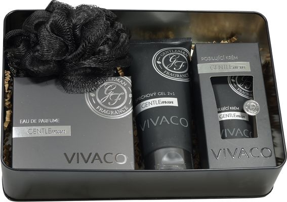 Gentleman Dárkové balení - EdP + posilující krém + sprchový gel + dárek