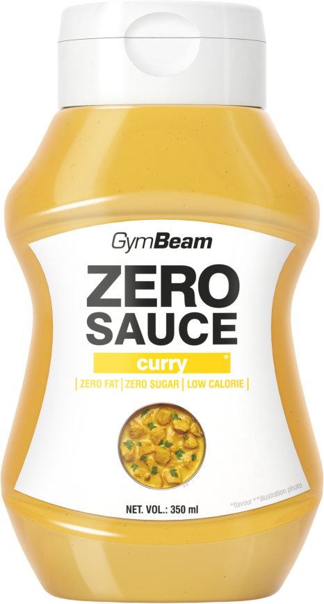 GymBeam Bezkalorická omáčka Curry Sauce 350 ml