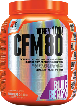 Extrifit CFM Instant Whey 80  borůvka 1000 g