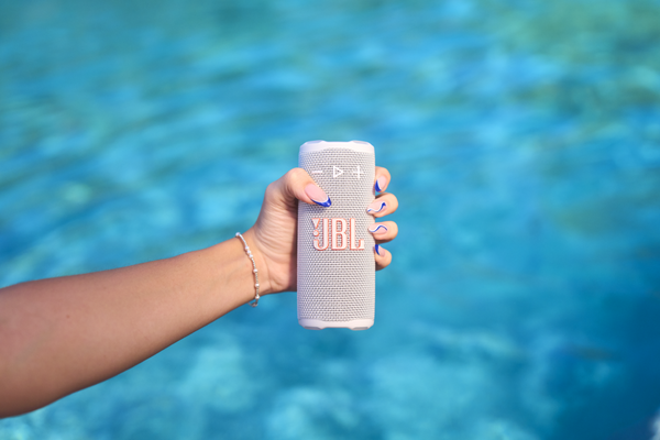 JBL Grip White bezdrátový reproduktor s ambientním osvětlením