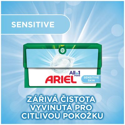 Ariel prací kapsle Sensitive 31 kapslí
