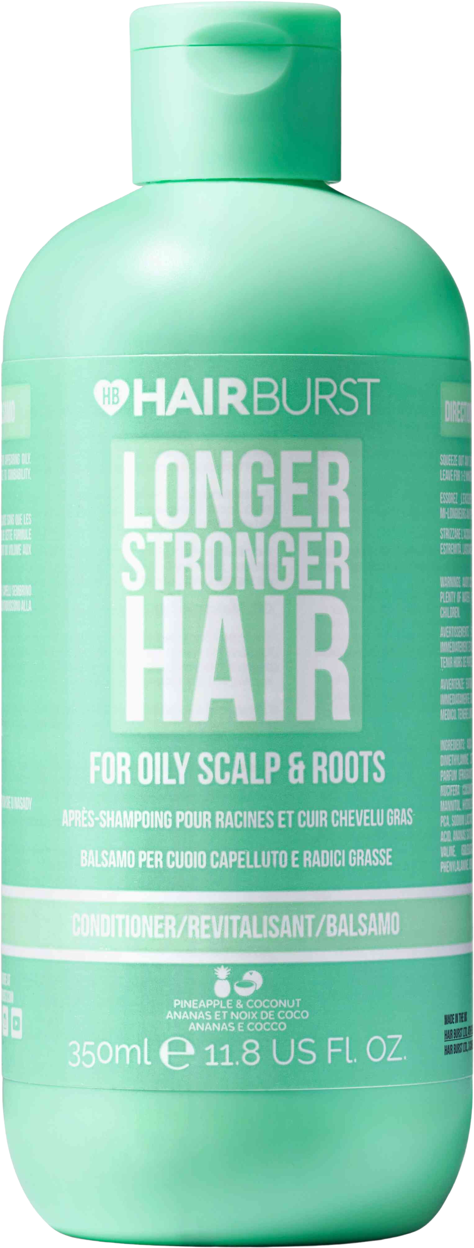 Hairburst Kondicionér pro mastnou pokožku hlavy a kořínky 350 ml