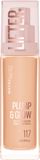 Maybelline New York Lifter Foundation 117, rozjasňující make-up Plump & Glow 30 ml