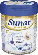 Sunar Premium 2 pokračovací kojenecké mléko 700 g