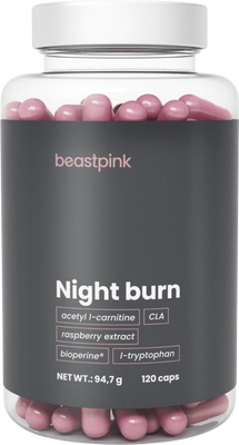 BeastPink Night Burn 120 kapslí