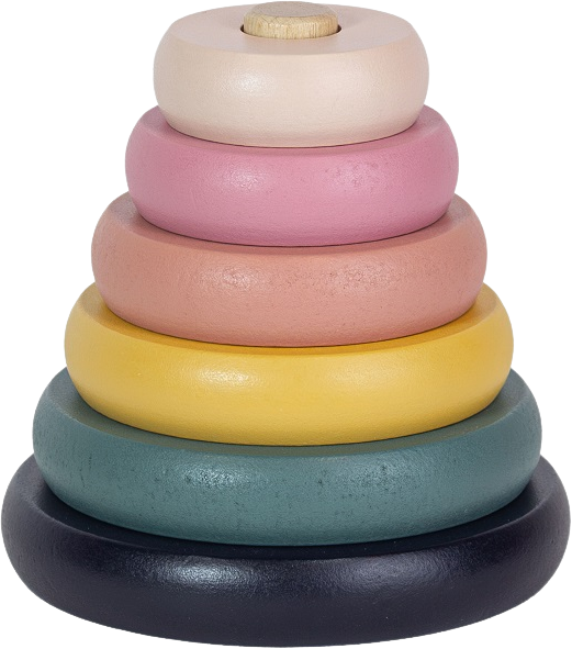 Petite&Mars Hračka dřevěná skládací - Orbit Wood of Mars 36m+