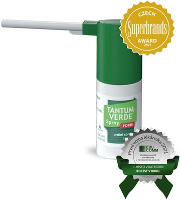 Tantum Verde Spray Forte 0.30% orální sprej 15 ml