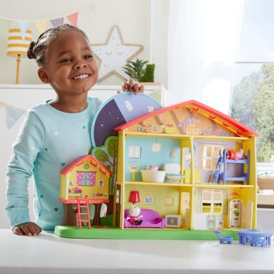 Hasbro Prasátko Peppa Peppin Domeček od radovánek až do postýlky 1 ks