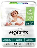 Moltex Pure & Nature Natahovací plenkové kalhotky Maxi 7–12 kg 22 ks