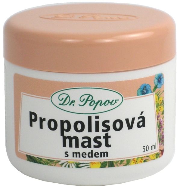 Dr.Popov Propolisová mast s medem 50 ml